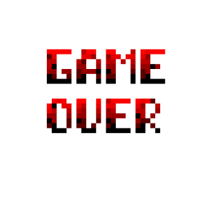 Game over PNG
