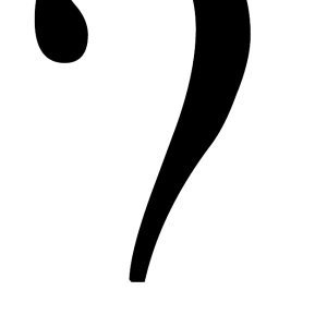 Question mark PNG