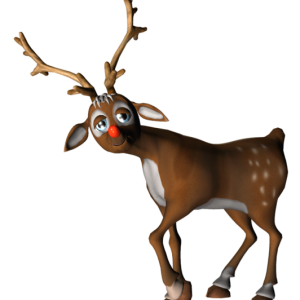 Santa Claus's reindeer PNG