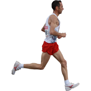 Runner man PNG image