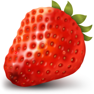 big strawberry PNG