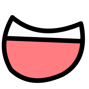 Smile mouth PNG