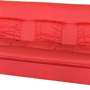 Red sofa PNG image