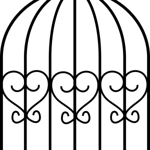 Cage bird PNG