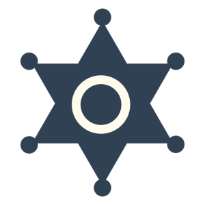 Sheriff badge PNG