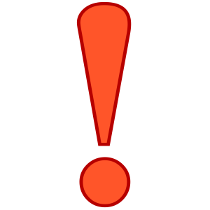 Exclamation mark PNG