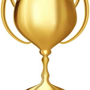 Award trophy cup