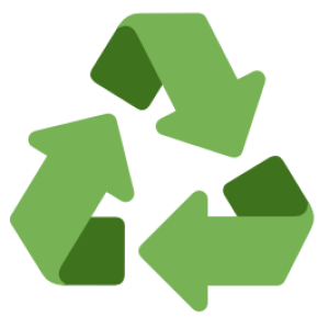 Recycle green icon PNG