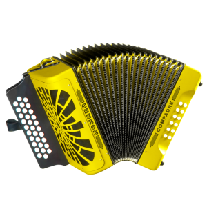 Accordion yellow PNG