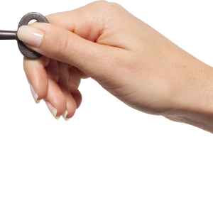 key in hand PNG image