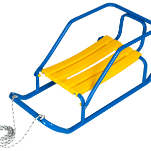 Yellow sled PNG