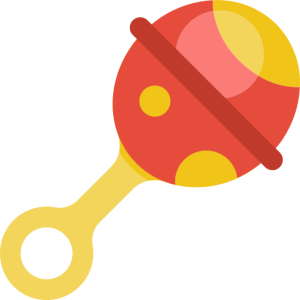 Baby rattle PNG