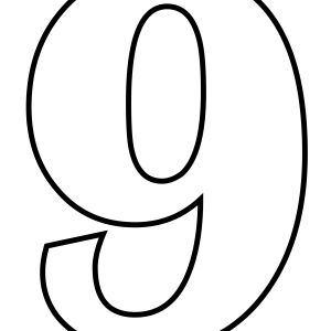 Number 9 PNG