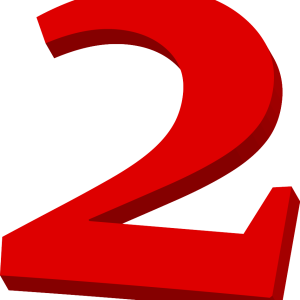 Number 2 PNG