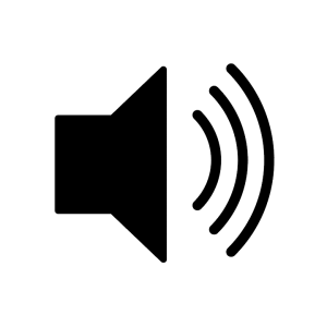 Sound icon PNG