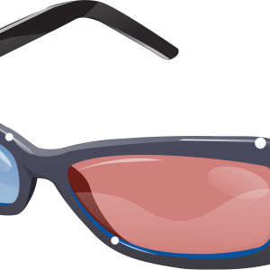 3d cinema glasses PNG image