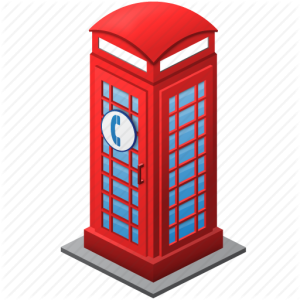 Telephone booth PNG