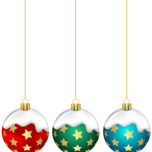 Christmas balls baubles