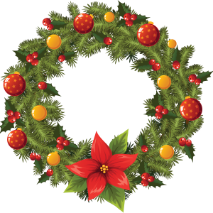 Christmas wreath PNG