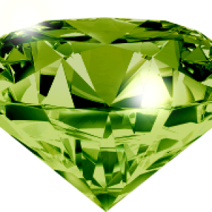 Green diamond PNG image