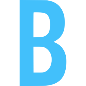 Letter B PNG