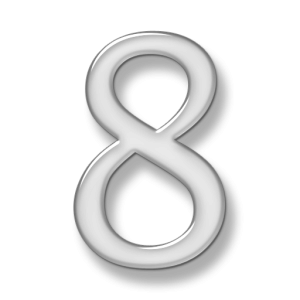 number 8 PNG