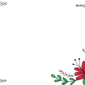Floral frame PNG