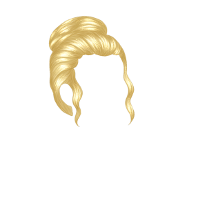 Hair wig PNG