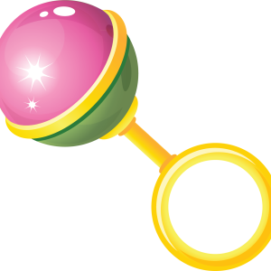 Baby rattle PNG