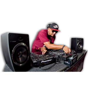 Disc jockey PNG