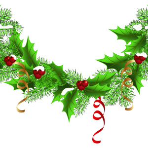 Christmas garland PNG