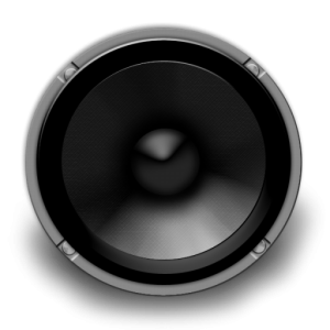 Audio speaker PNG