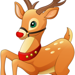 Santa Claus's reindeer PNG