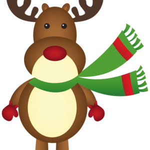 Santa Claus's reindeer PNG