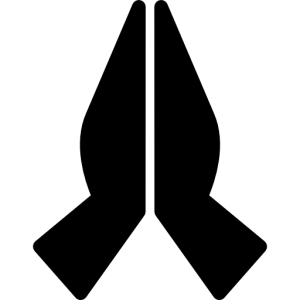 Praying hands PNG