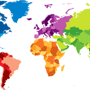 World map PNG
