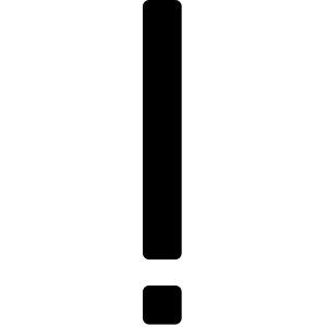 Exclamation mark PNG