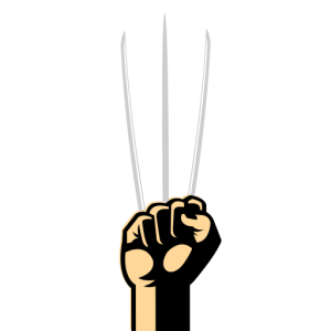 Wolverine claws PNG