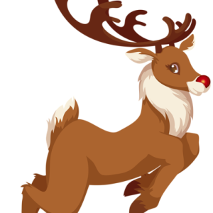 Santa Claus's reindeer PNG
