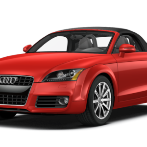 Red AUDI PNG car image