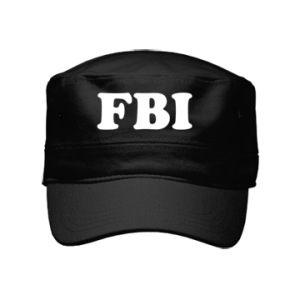 FBI cap hat PNG