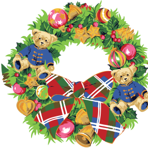 Christmas wreath PNG