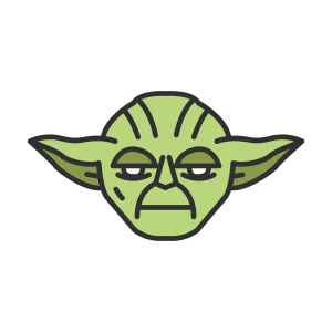Yoda PNG head icon