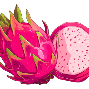 pitaya, dragon fruit PNG