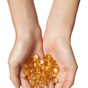 Pills, tablets in hands PNG