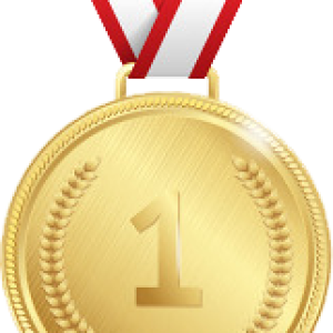 Gold medal PNG