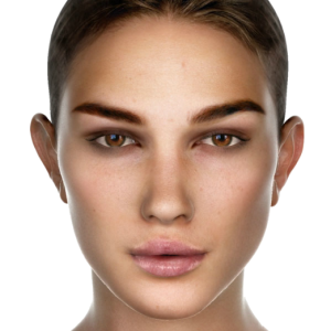 Woman face PNG image