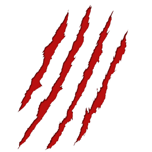 Scratches claw PNG image