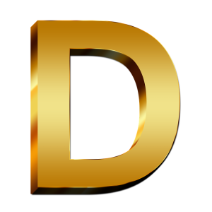 letter D PNG