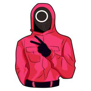 Squid Game guard PNG